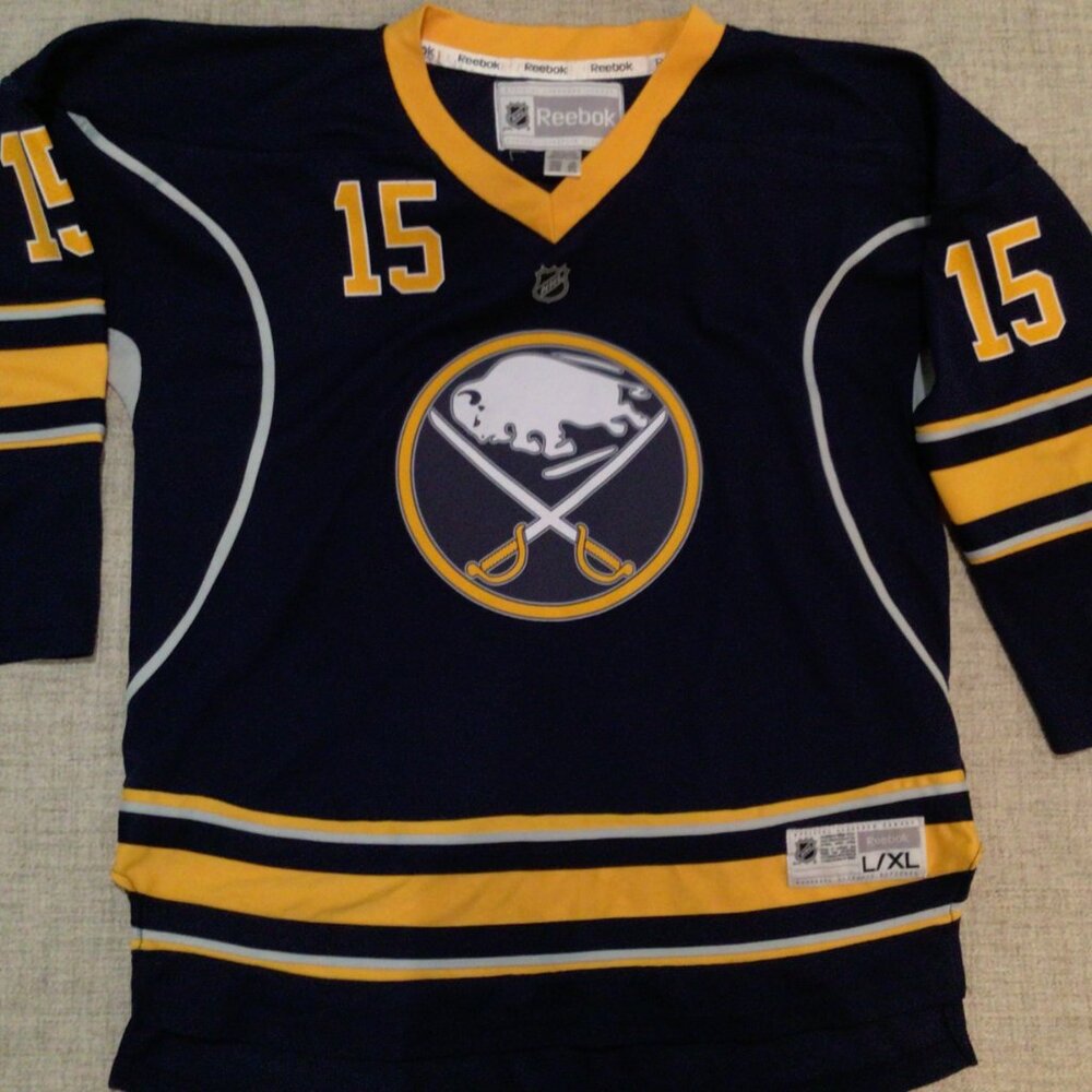 Buffalo Sabres NHL Jersey Jack Eichel Youth L/XL Hockey